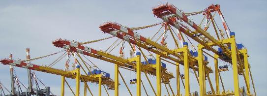 Container port cranes